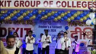 fresher party hakti dixit college of pharmacy