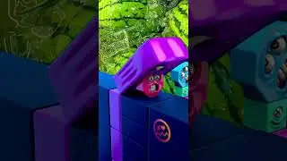 ⚔️ Epic Cube Battle | Funny 3D Animation Shorts ⚔️