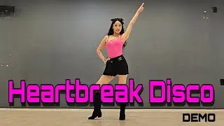 Heartbreak Disco Linedance by Sue (Demo)/둠칫 둠칫 신나는 음악에 힐훅힐플릭이 쫀득한 중급댄스 ~