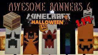 ✔ 5 AWESOME MINECRAFT BANNER DESIGNS WITH TUTORIAL! #6 [LOOM]