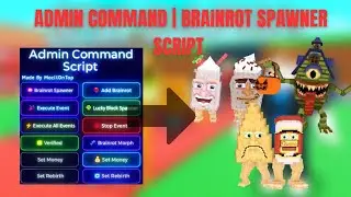 [БЕЗУМНОЕ ОБНОВЛЕНИЕ] Украдите скрипт команды администратора Brainrot V2. Полная демонстрация