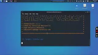theHarvester | kali linux | email ,ip and host | fast