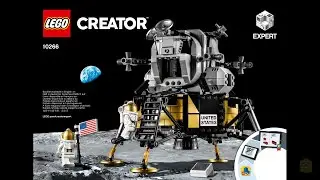LEGO Creator Expert 10266 - Complete NASA Apollo 11 Lunar Lander Instructions! (Step-by-Step Guide)