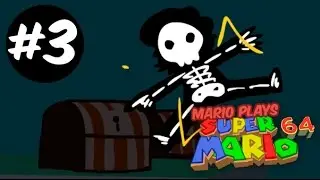 Mario plays Super Mario 64 - Jolly Roger Bay (Ep #3)