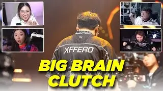 STREAMERS REACTION TO RRQ XFFERO TRIPLE KILL CLUTCH TO SECURE MATCH POINT