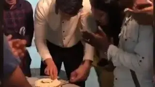 Parth Samthaan Celebrating his birthday on set of Kasauti zindagi ke