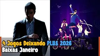 PS Plus Extra e Deluxe: Jogos SAINDO em Janeiro de 2026 | &Uacute;ltima Chance!