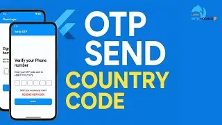 Phone Number OTP Verification in Flutter (With Country Code) | Learn With Motaleb