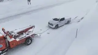 California Winter Storm, Donner Pass, Lake Tahoe