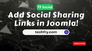 How to Add Social Sharing Links in Joomla?