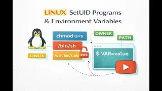 Podcast - Linux SetUID Programs and Environment Variables