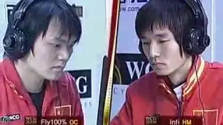 WCG 2009 GF Warcraft III Final Set 1 | Fly vs Infi (English Commentary)