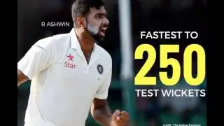 Ashwin Tribute 250 Wickets