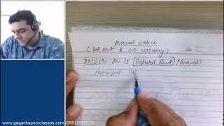 House Property Annual value of Let Out Property Class 2