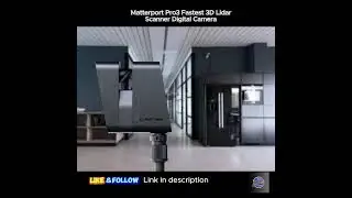 Matterport Pro3 Fastest 3D Lidar Scanner Digital Camera  