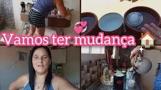 DIA DA LIMPEZA BÁSICA DA CASA/ VAMOS TER MUDANÇA NA SALA/ MUITA ÁGUA PARA OS CACHORROS E GATOS 😰❤️