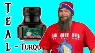 Monteverde California Teal Fountain Pen Ink #fountainpenink #fountainpens