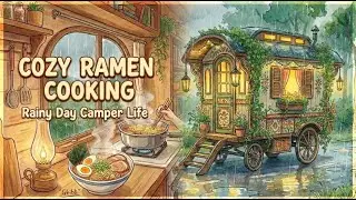 Escape to a Rainy Day: Making the Perfect Bowl of Ramen in my Motorhome