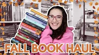 A Cozy Fall Book Haul 🍁📚🧶 fall romances, romantasy, and vampires
