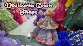 Divisoria Gown shopping walk tour |
