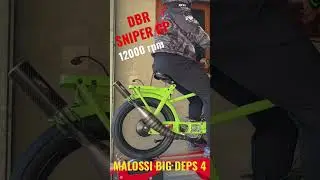 DBR Sniper GP su Malossi Big Deps 4   12000rpm