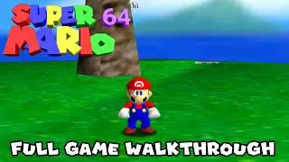 96flashbacks (Super Mario 64 ROM Hack) - Full Game Walkthrough