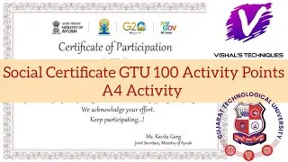 International Day of Yoga Social Quiz | GTU 100 Activity Point done Fast | Social Activity A4 Module