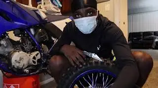 Putting (2019) Wheels On My YZ85 Dirt Bike