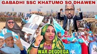 DEGDEG:DAAWO WACDARIHI SOO DHAWEYNTA WASIIRADA IYO GABADHI SSC KHAATUMO UGU QALISANEED CALANKANA