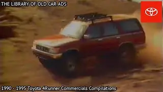 1990 - 1995 Toyota 4Runner Commercials Compilations (Part 1)