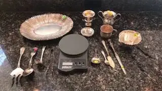 EstateSale / Garage Sale Finds #22 - Huge Sterling Silver Haul !!