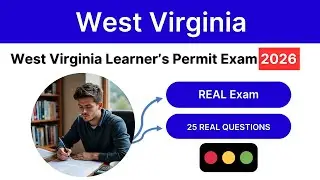 Pass West Virginia Learner&rsquo;s Permit Practice Exam 2026 &ndash; 25 Real Questions & Answers