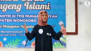 Festival Santri 3 TPQ Muhammadiyah se Daerah Wonosobo