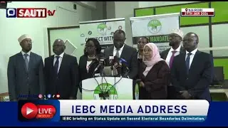 LIVE:IEBC Commissioners break silence on high-stakes boundary review that could tilt 2027 poll