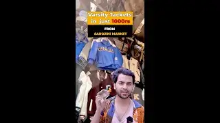 SAROJINI NAGAR MARKET | Latest Collection 2022 | VARSITY UNDER Rs. 1000 #sarojininagar #shopping