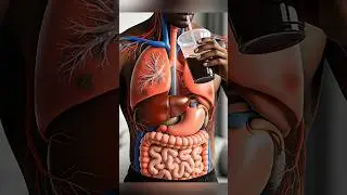 What Happens Inside Your Body After Drinking Coffee? #3danatomy #asmr #coffee #satisfying