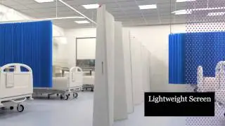 Design for Patient Dignity - Lightweight Screen and Curtain Lock