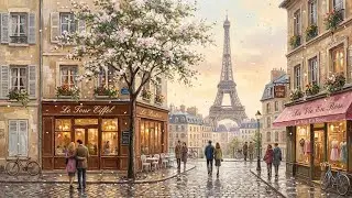 𝐏𝐀𝐑𝐈𝐒 𝐂𝐀𝐅𝐄́ 🗼 French Instrumental Music &mdash; Coffee Playlist | Guitar & Accordion