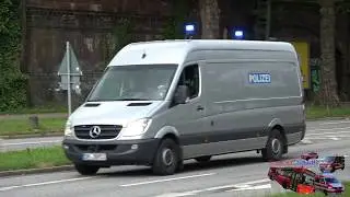2x HGruKW + Transporter Polizei in Hamburg