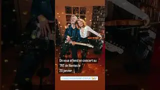 En concert le 20 janvier au TNT de Nantes @tntnantes7920 #babet