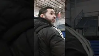 GERMAN BEDER RECONOCE EL CAMPO DE JUEGO DE LA CROSSOVER 🏀
