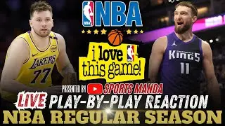 🔴LAKERS VS SACRAMENTO │ NBA Regular Season 2025-26 - Basketball Play-By-Play Reaction & Scoreboard