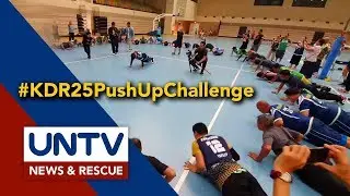 Ilang pinoy sa ibang bansa, tinanggap na rin ang Push up challenge ni Kuya Daniel
