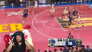 DRAYMOND CARRYING!! Nuggets vs Warriors NBA Highlights 2025 (reaction)