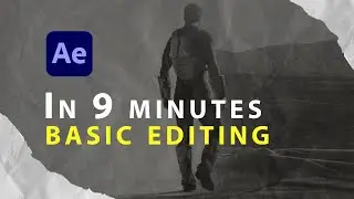 Basic Editing Tutorial After effect for beginners!