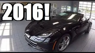 2016 CORVETTE STINGRAY FIRST DRIVE! 8 SPEED AUTOMATIC