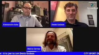 #UNABIRRACONL'ARIETE  | City Sport on Air - A tu per tu con Denis Godeas