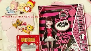 what I collect as a 20 year old ౨ৎ kpop albums , photocards , lps , monster high + more