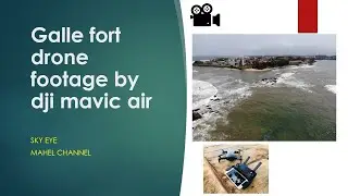 Galle fort view by drone eye (DJI MAVIC AIR) I ගාලු කොටුව
