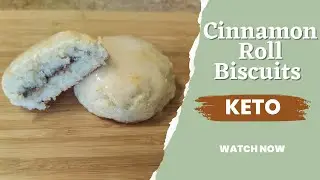 KETO Cinnamon Roll Biscuits